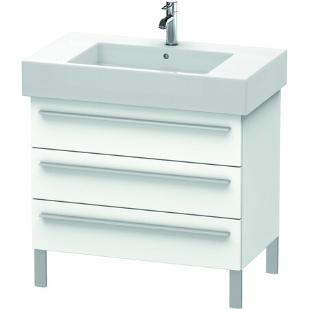 Duravit X-Large Vanity Unit White Matt 588X800X470mm 3 Drawers For 032985 XL655301818